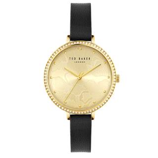 ΡΟΛΟΙ TED BAKER  BKPDSS300 TED BAKER Daisen Black Leather Strap