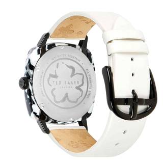 ΡΟΛΟΙ TED BAKER BKPELS202 TED BAKER Elsiee White Leather Strap