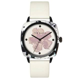 ΡΟΛΟΙ TED BAKER BKPELS202 TED BAKER Elsiee White Leather Strap