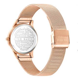 ΡΟΛΟΙ TED BAKER BKPFZS116 TED BAKER Fitzrovia Bloom Rose Gold Stainless Steel Bracelet