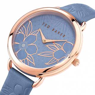 ΡΟΛΟΙ TED BAKER BKPHTS006 TED BAKER Hetttie Light Blue Leather Strap