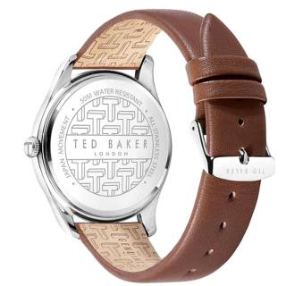 ΡΟΛΟΙ TED BAKER BKPLTF206 TED BAKER Leytonn Brown Leather Strap