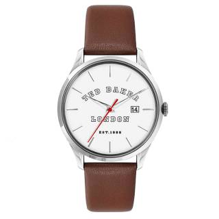 ΡΟΛΟΙ TED BAKER BKPLTF206 TED BAKER Leytonn Brown Leather Strap