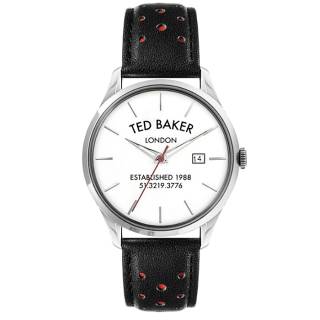 ΡΟΛΟΙ TED BAKER BKPLTS202 TED BAKER Leytonn Brogue Black Leather Strap