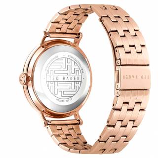 ΡΟΛΟΙ TED BAKER BKPPHF133 TED BAKER Phylipa Moon Crystals Rose Gold Stainless Steel Bracelet