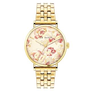 ΡΟΛΟΙ TED BAKER BKPPHF208 TED BAKER Phylipa Bloom Gold Stainless Steel Bracelet