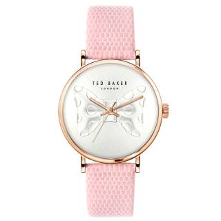 ΡΟΛΟΙ TED BAKER BKPPHS302 TED BAKER Phylipa Bow Pink Leather Strap