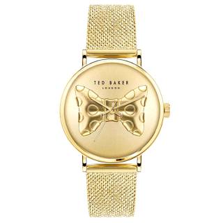 ΡΟΛΟΙ TED BAKER BKPPHS303 TED BAKER Phylipa Bow Gold Stainless Steel Bracelet