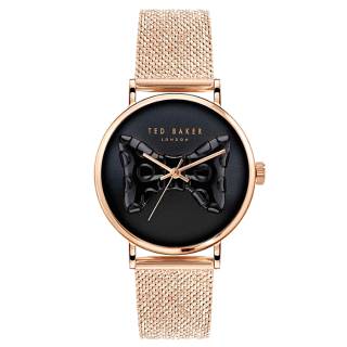 ΡΟΛΟΙ TED BAKER BKPPHS304 TED BAKER Phylipa Bow Rose Gold Stainless Steel Bracelet