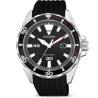 ΡΟΛΟΙ  CITIZEN  BM7459-10E CITIZEN Eco-Drive Stainless Steel Black Rubber Strap