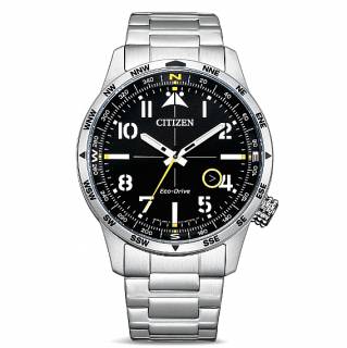 ΡΟΛΟΙ  CITIZEN BM7550-87E  CITIZEN Eco-Drive Silver Stainless Steel Bracelet