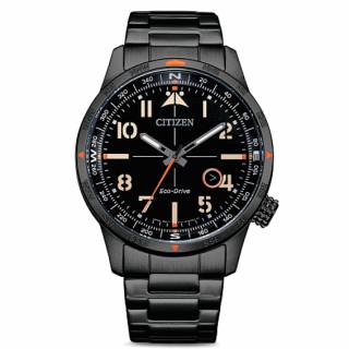 ΡΟΛΟΙ  CITIZEN  BM7555-83E CITIZEN Eco-Drive Black Stainless Steel Bracelet