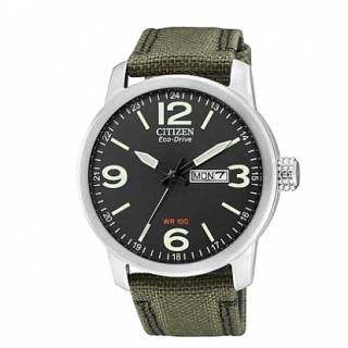 ΡΟΛΟΙ CITIZEN BM8470-11E CITIZEN Eco-Drive Khaki Fabric Strap