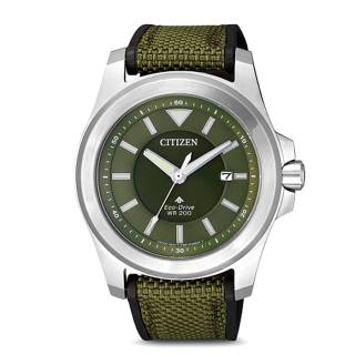 ΡΟΛΟΙ  CITIZEN BN0211-09X CITIZEN Eco-Drive Promaster Tough Khaki Synthetic Strap