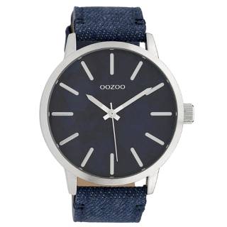 ΡΟΛΟΙ OOZOO C10002 OOZOO Timepieces Blue Leather Strap