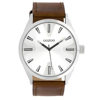 ΡΟΛΟΙ OOZOO  C10020 OOZOO Timepieces Brown Leather Strap