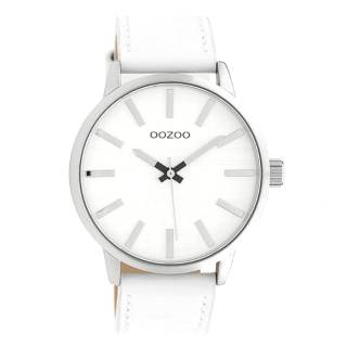 ΡΟΛΟΙ OOZOO   C10030 OOZOO Timepieces White Leather Strap