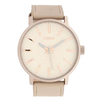 ΡΟΛΟΙ OOZOO  C10037 OOZOO Timepieces Pink Leather Strap