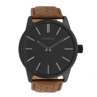 ΡΟΛΟΙ OOZOO  C10051 OOZOO Timepieces Brown Leather Strap