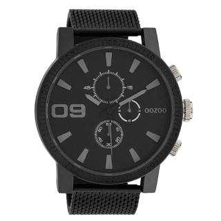 ΡΟΛΟΙ OOZOO C10053 OOZOO Timepieces Black Metallic  Bracelet