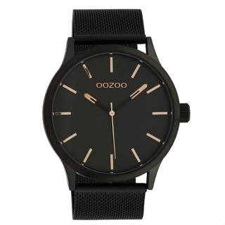 ΡΟΛΟΙ OOZOO C10058 OOZOO Timepieces Black  Metallic Bracelet