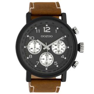 ΡΟΛΟΙ OOZOO C10062 OOZOO Timepieces Brown Leather Strap