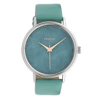 ΡΟΛΟΙ OOZOO  C10080 OOZOO Timepieces Light Blue Leather Strap