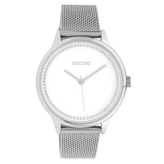 ΡΟΛΟΙ OOZOO C10090 Timepieces Silver Metallic Bracelet