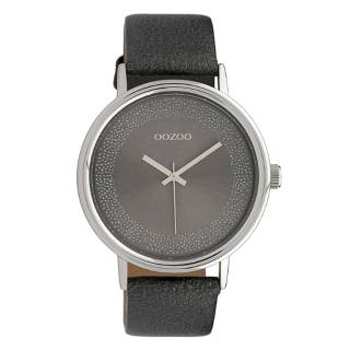 ΡΟΛΟΙ OOZOO  C10099 OOZOO Timepieces Grey Leather Strap