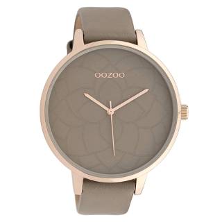 ΡΟΛΟΙ OOZOO  C10104 OOZOO Timepieces Brown Leather Strap