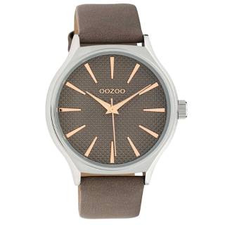 ΡΟΛΟΙ OOZOO  C10108 OOZOO Timepieces Brown Leather Strap