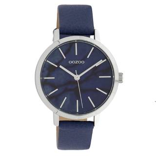 ΡΟΛΟΙ OOZOO  C10114 OOZOO Timepieces Blue Leather Strap