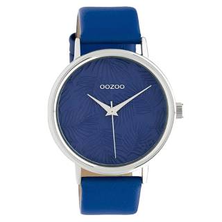 ΡΟΛΟΙ OOZOO C10170 OOZOO Timepieces Limited Blue Leather Strap