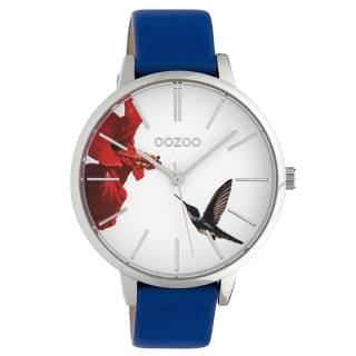 ΡΟΛΟΙ OOZOO  C10183 OOZOO Timepieces Limited Blue Leather Strap