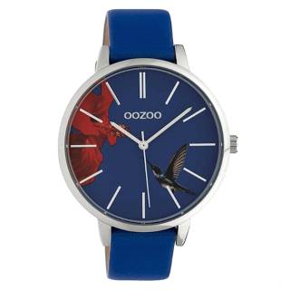 ΡΟΛΟΙ OOZOO  C10184 OOZOO Timepieces Limited Blue Leather Strap