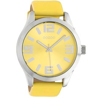 ΡΟΛΟΙ OOZOO C10234 OOZOO Timepieces Yellow Leather Strap