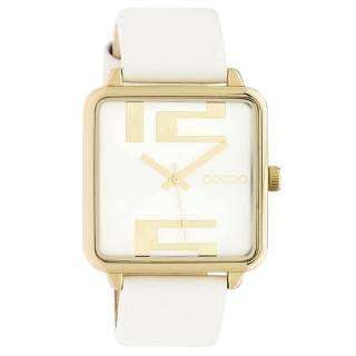 ΡΟΛΟΙ OOZOO  C10360 OOZOO Timepieces White Leather Strap