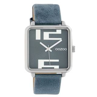 ΡΟΛΟΙ OOZOO C10361 OOZOO Timepieces Blue Leather Strap