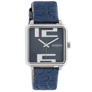 ΡΟΛΟΙ OOZOO C10366 OOZOO Timepieces Blue Leather Strap