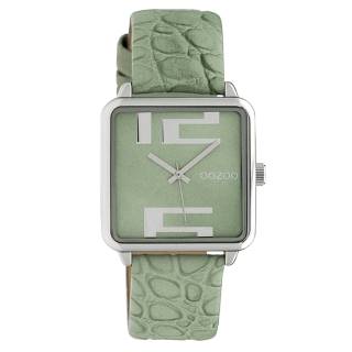 ΡΟΛΟΙ OOZOO C10367 OOZOO Timepieces Green Leather Strap