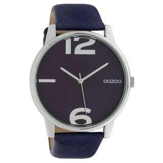 ΡΟΛΟΙ OOZOO C10372 OOZOO Timepieces Blue Leather Strap