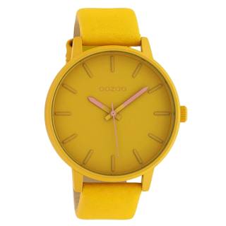 ΡΟΛΟΙ OOZOO C10380 OOZOO Timepieces Yellow Leather Strap