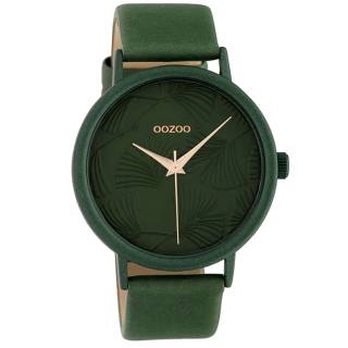 ΡΟΛΟΙ OOZOO C10398 OOZOO Timepieces Green Leather Strap