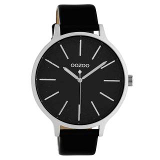 ΡΟΛΟΙ OOZOO C10404 OOZOO Timepieces Black Leather Strap