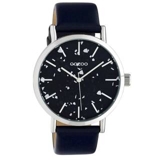 ΡΟΛΟΙ OOZOO  C10414 OOZOO Timepieces Blue Leather Strap