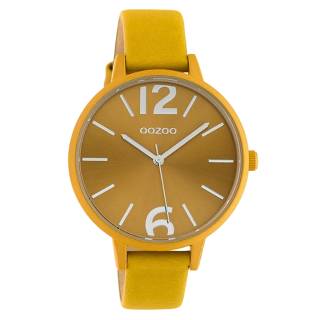 ΡΟΛΟΙ OOZOO C10440  OOZOO Timepieces Yellow Leather Strap