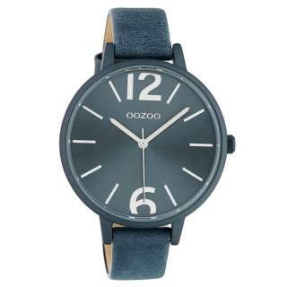 ΡΟΛΟΙ OOZOO C10442 OOZOO Timepieces Blue Leather Strap