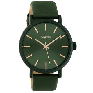 ΡΟΛΟΙ OOZOO C10453 OOZOO Timepieces Green Leather Strap