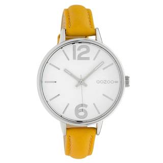 ΡΟΛΟΙ OOZOO C10455 OOZOO Timepieces Yellow Leather Strap