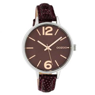 ΡΟΛΟΙ OOZOO C10457 OOZOO Timepieces Brown Leather Strap